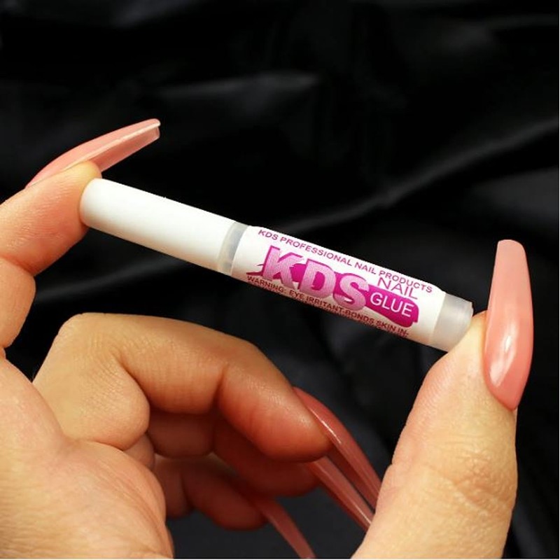 KDS 5 pcs KDS Nail Tip Glue - Adhesive Super