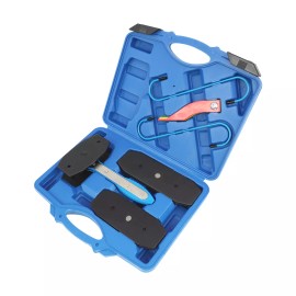 DPTOOL Car Ratchet Brake Piston Wrench W/Hooks Caliper Pad Install Tool Press Red&Red