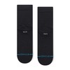 Stance Icon Quarter Socks 3-Pack (Black, Small)