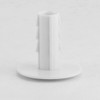 Single Feed-Through Bushing, White, Pack of 100