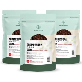 Charm goods Haematococcus Extract Powder Powdered Astaxanthin Lutein 500gx3 packs / 헤마토코쿠스 추출 분말 가루 아스타잔틴 루테인 500gx3팩