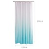 Furlinic Textile Shower Curtain Made of Fabric, Anti-Mould, Waterproof, Washable