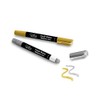 Craft Decor CD961C Chalk Writer, Mess Free, Vibrant, 2pk Gold/Silver