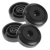 SHINEOFI 4pcs HiFi Speaker Isolation Feet Metal Spikes for Subwoofer