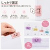 LINKSORA ダブルクリップ 書類整理 オフィス オフィス かわいい カラフル 事務用品 19mm ランダムカラー（赤黄青緑）