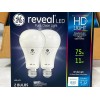 GE CASE OF 12 GE Reveal A21 E26 (Medium) LED