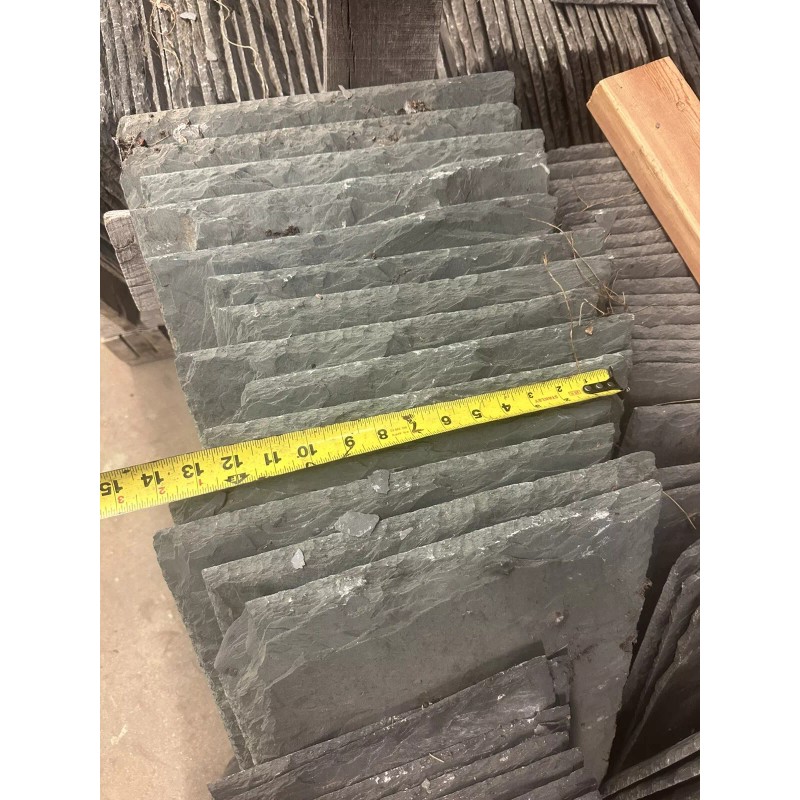 Vermont New Natural Slate Tile Roofing Gray Green 1” Thickness