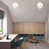 ZMH Surface-Mounted Spotlight GU10: Surface-Mounted Spotlight Square Ceiling Spotlights Ceiling