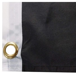 Trade Winds Black Lives Matter XXL Black White Letters Premium Quality Heavy Duty Fade Resistant 100D Woven Poly Nylon Flag 3x5 3'x5' Banner Grommets (RUF)