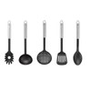 Leifheit 24060 Cucchiaio Spaghetti, Acciaio Inossidabile, Nero/Grigio Argento, 6.5 x