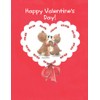 Suzy's Valentines Card Collection Stationery, Rowf and Lovey Happy Valentine's
