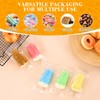 Miraclekoo 100 Pcs Popsicle Bags, Clear Self Sealing Cellophane bag