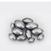 FANGBLUE Egg Shape Lead Fishing Sinker 3/8oz (10g) Oval Drop