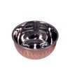 THE Unltd India Copper and Stainless Steel Tableware Serving Bowl,