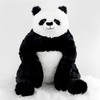 Large 22" Soft Plush Sitting Panda Bear Toy White &