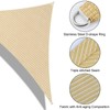5' x 10' x 11.2' Triangle Sun Shade Sail Canopy
