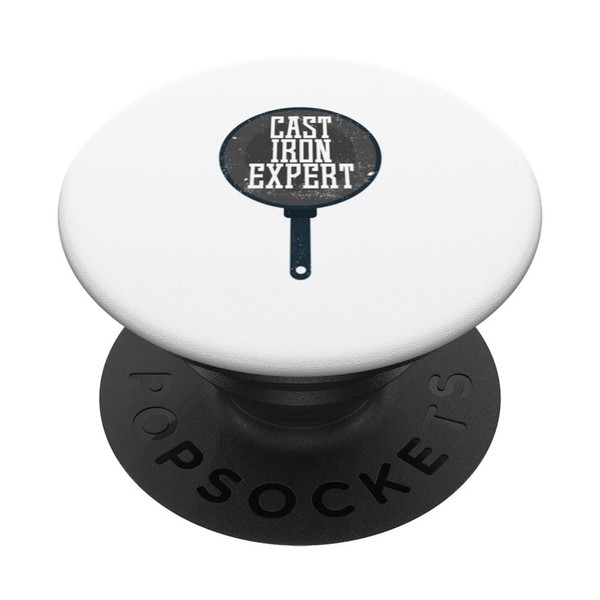 Cast Iron Expert Cast Iron Skillet PopSockets Swappable PopGrip
