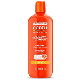 Cantu Champú de crema de limpieza sin sulfato, 13.5 oz