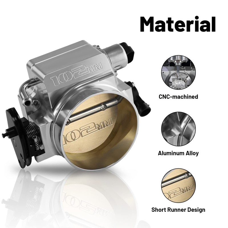 Endxedo LS 102MM Throttle Body Assembly with Throttle Position Sensor