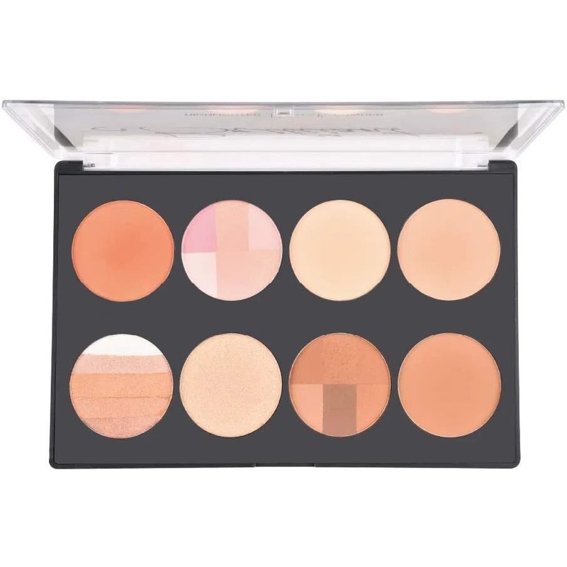 Paleta de Rubor, Iluminadores, Shimmer y Polvos Compactos - Brilliant