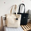 SensaBliss Tote Bag, Canvas Tote Bag, A4, Large Capacity, Shoulder