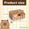 Estuche para lápices de Capibara, Bonito Estuche para Lápices de