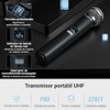 Phenyx Pro Sistema de Micrófono Inalámbrico UHF Dual PTU-71-2H