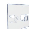 6 Compartment Business Card Holder for Wall Mounting