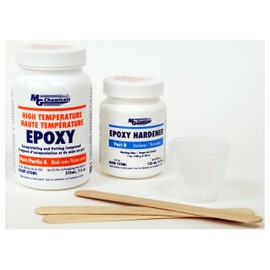 MG Chemicals - 832HT-375ML 832HT High Temperature Black Epoxy Encapsulating and Potting Compound, 11.5 fl. oz 2-Part kit