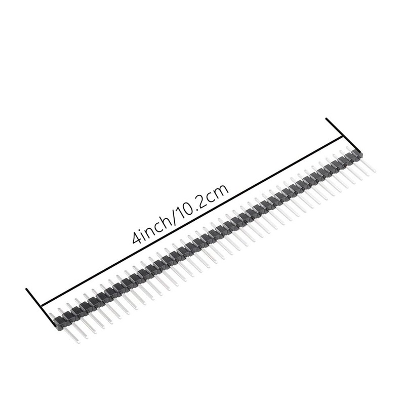 40 Pin Header - 2.54mm Single Row Male Header Connector