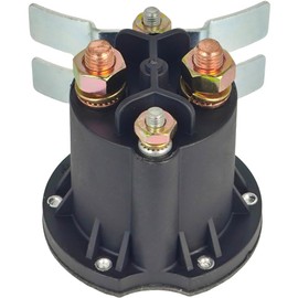 EZROAD 684-1261-212 12V Starter Solenoid Switch Relay 4 Terminal 150A Max 800A Compatible with Trombetta 684-1251-212 PowerSeal DC Contactor HYD01633 HYD08831 684-1211-212 Snow Plow Golf Cart UTV Lift