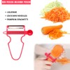 Magic Trio Peeler 3PCs, Kitchen Stainless Steel Peeler Set Food