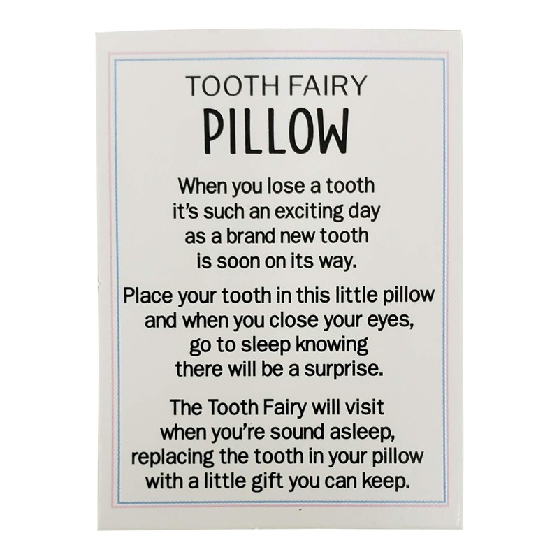 Ganz Tooth Fairy Pillow with Story Card (Blue)