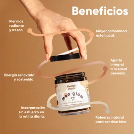 Suplemento Calostro Bovino Moo Glow Para Microbiota, Belleza