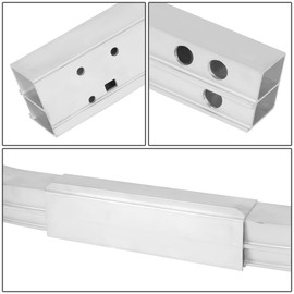 Factory Style rear Bumper Reinforcement Impact Absorber Bar Compatible with Honda Civic 07-11, Fits Coupe Models, Silver