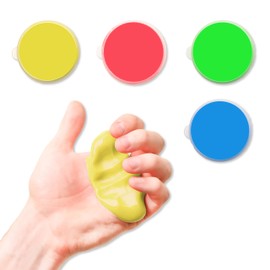 Express Orthopaedic® - Medically Approved Hand Therapy Putty/Resistance Squeeze Putty for Variable Strength & Rehabilitation (Yellow: X - Soft)