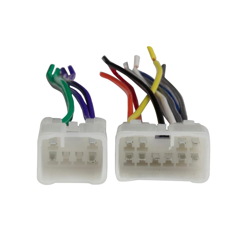 Scosche ICTA3BN Double DIN Radio Install Dash Kit and Harness