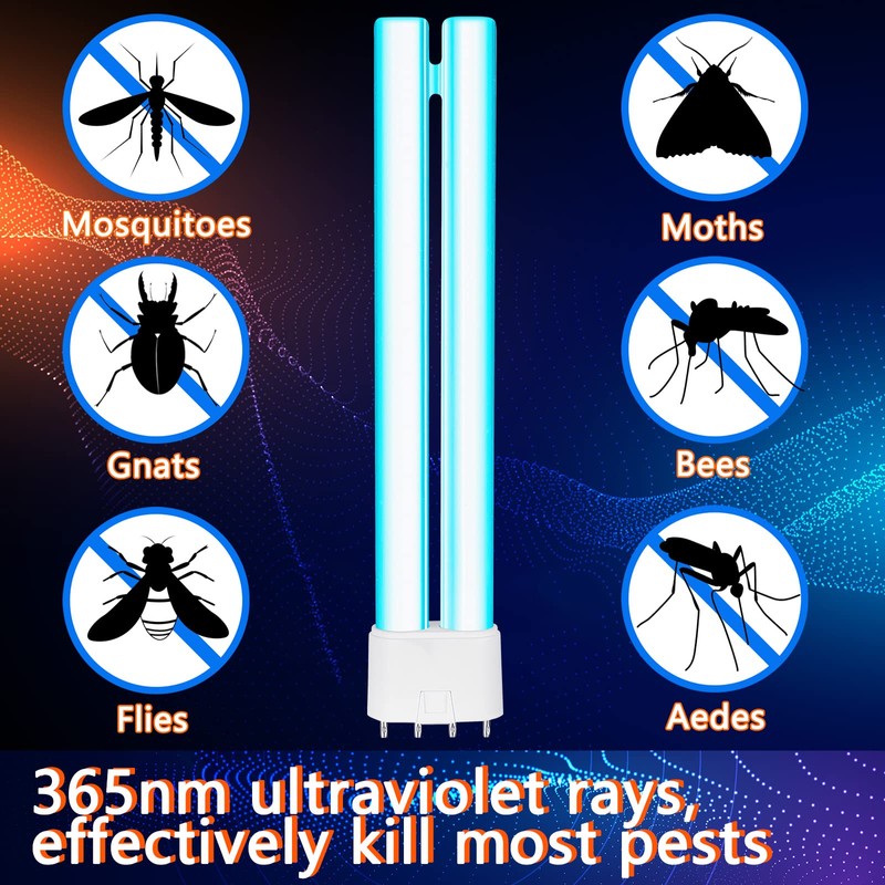 Bug Zapper Replacement Bulb 18W H Shaped Twin Tube Bulb