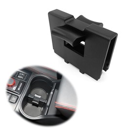 Cup Holder Insert Center Console Cup Holder Divider Compatible with Subaru Forester 2014-2022 Legacy, Outback 2010-2014, Front Center Console Cup Holder Bottle Mug Organizer 92118AJ000 92118AJ001