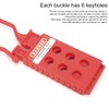Set of 10 Safety Lock Hasp Insulating Nylon Padlock Hasp