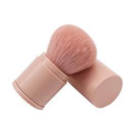 KIWATA Face Brush, Cosmetic Makeup Brush, Rotating, Portable, Convenient, Cheek Brush, Powder Brush, Foundation Brush, Makeup Brush, Makeup Brush