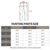 YEVHEV Hunting Pants for Men Camouflage Clothing Gear Windproof Fleece