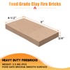 Firebricks, Food Grade Clay fire Bricks, 3000F Size 9″ x