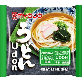 Myojo Udon Japanese Style Noodles with Soup Base, Oriental Flavor, 7.23-Ounce Bag (Pack of 15)