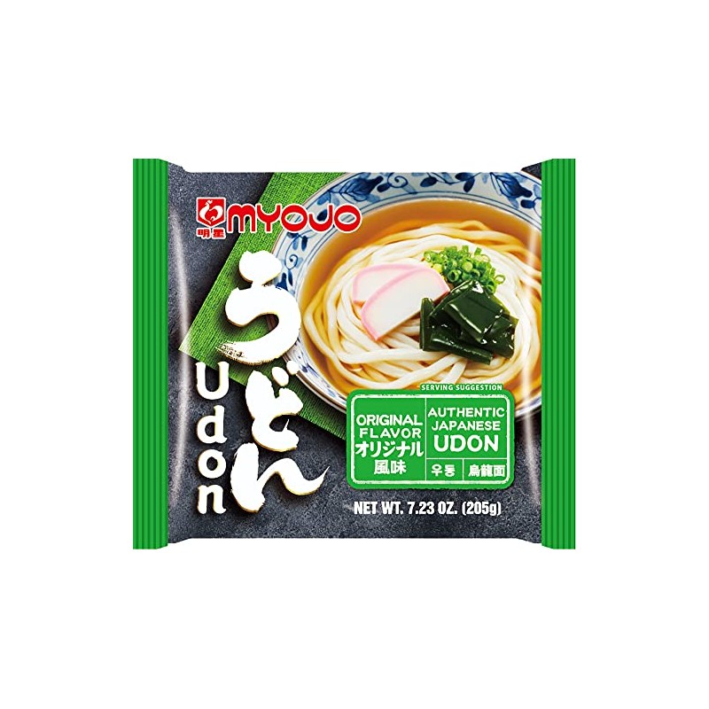 Myojo Udon Japanese Style Noodles with Soup Base, Oriental Flavor,