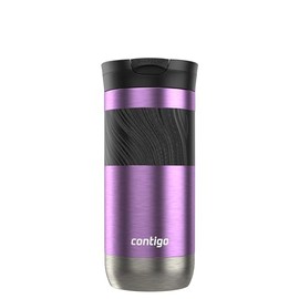 Contigo Vaso Trmico Acero Inoxidable 473 ML Morado Antiderrames Byron 2.0 Caliente Hasta por 9 Horas Libre de BPA                                     