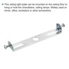 sourcing map 1 Set Ceiling Light Plate Kit 105 x