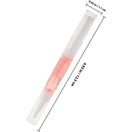 SOLUSTRE Aceite Cutícula 5piezas Plástico y Líquido Nutritivo para Cuidado de Uñas y Protección en Kit de Belleza para Nutrición y Reparación