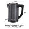 Hamilton Beach Temperature Control Electric Tea Kettle, Water Boiler &