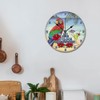 It 5 Oclock Somewhere Wall Clock Parrot Martini Retired Wood